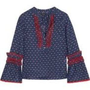 ✨ J.Crew Ludwig Embroidered Blouse ✨ -  Size 14 - 0070